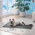 GOOPAWS Reversible Cooling Dog Mat, Self-Cooling Pet Blanket for Dogs, Indoor & Outdoor Use, Grey image thumbnail 2