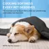GOOPAWS Reversible Cooling Dog Mat, Self-Cooling Pet Blanket for Dogs, Indoor & Outdoor Use, Grey image thumbnail 4