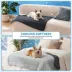 GOOPAWS Reversible Cooling Dog Mat, Self-Cooling Pet Blanket for Dogs, Indoor & Outdoor Use, Grey image thumbnail 5