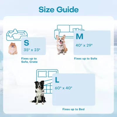 GOOPAWS Reversible Cooling Dog Mat, Self-Cooling Pet Blanket for Dogs, Indoor & Outdoor Use, Grey - Image 8
