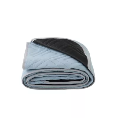 GOOPAWS Waterproof Cooling Dog Mat, Self-Cooling Pet Blanket for Dogs, Non-Slip Design, Blue - Image 1