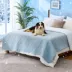 GOOPAWS Waterproof Cooling Dog Mat, Self-Cooling Pet Blanket for Dogs, Non-Slip Design, Blue image thumbnail 2