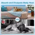 GOOPAWS Waterproof Cooling Dog Mat, Self-Cooling Pet Blanket for Dogs, Non-Slip Design, Dark Grey image thumbnail 6