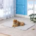 GOOPAWS Waterproof Cooling Dog Mat, Self-Cooling Pet Blanket for Dogs, Non-Slip Design, Light Grey image thumbnail 2
