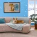 GOOPAWS Waterproof Cooling Dog Mat, Self-Cooling Pet Blanket for Dogs, Non-Slip Design, Light Grey image thumbnail 2