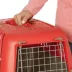 Midwest® Spree Durable Plastic Pet Carrier W/ Built-In Handle & Secure Door, Red image thumbnail 3