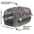 Midwest Homes for Pets Jet Travel Carrier W/ Built-In Grey Handle & Clear Door for Visibility image thumbnail 4