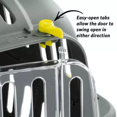Midwest Homes for Pets Jet Travel Carrier W/ Built-In Yellow Handle & Clear Door for Visibility - Image 3