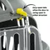 Midwest Homes for Pets Jet Travel Carrier W/ Built-In Yellow Handle & Clear Door for Visibility image thumbnail 3