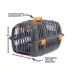 Midwest Homes for Pets Jet Travel Carrier W/ Built-In Orange Handle & Clear Door for Visibility image thumbnail 4