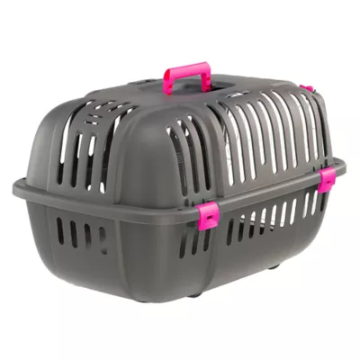 Midwest Homes for Pets Jet Travel Carrier W/ Built-In Pink Handle & Clear Door for Visibility - Image 4