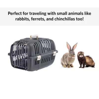 Midwest Homes for Pets Jet Travel Carrier W/ Built-In Grey Handle & Clear Door for Visibility - Image 5