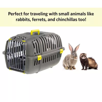 Midwest Homes for Pets Jet Travel Carrier W/ Built-In Yellow Handle & Clear Door for Visibility - Image 7