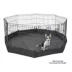 Midwest® Exercise Pen Durable Canvas Bottom, Protect Flooring From Accidents & Scracthes, Octagon image thumbnail 2