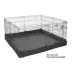 Midwest® Exercise Pen Durable Canvas Bottom, Protect Flooring From Accidents & Scracthes, Square image thumbnail 2