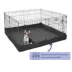 Midwest® Exercise Pen Durable Canvas Bottom, Protect Flooring From Accidents & Scracthes, Square image thumbnail 6