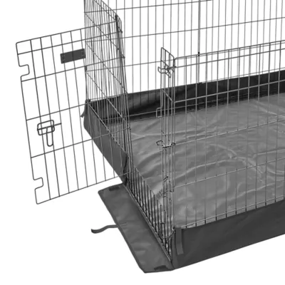 Midwest® Exercise Pen Durable Canvas Bottom, Protect Flooring From Accidents & Scracthes, Square - Image 8