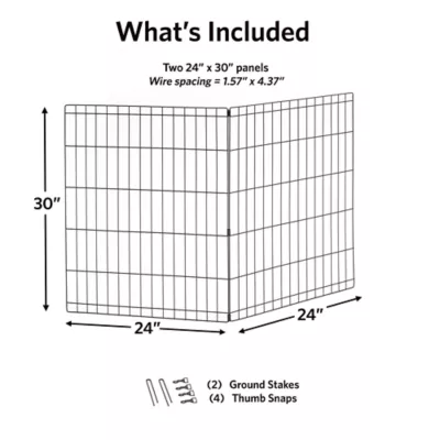 Midwest® Exercise Pen Add-On Panels, Includes Two Add-On Panels - Image 2