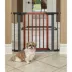 Midwest® Pet Gate W/ Graphite Steel Frame & Decorative Wood, Safety Latch W/ One-Handed Operation image thumbnail 2