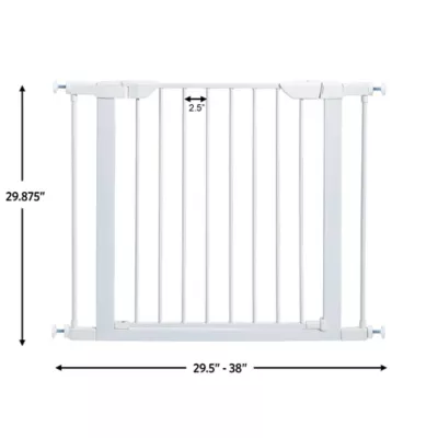 Midwest® Durable Steel Pet Gate W/ Safe & Secure Latch, Easy Installation, White - Image 5