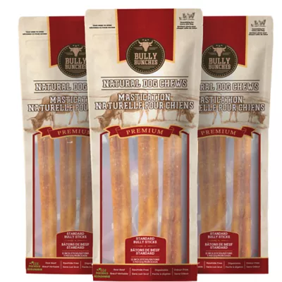 Bully Bunches - 12 Inch Standard Bully Stick, 3 Packs, 3 count each - Image 1