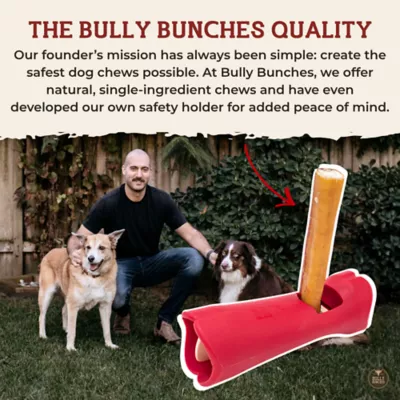 Bully Bunches - 6 Inch Thick Bully Stick, 3 Packs, 5 count each - Image 8