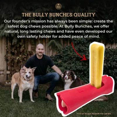 Bully Bunches Himalayan Yak Chew, 3 Packs, 1 count each - Image 8