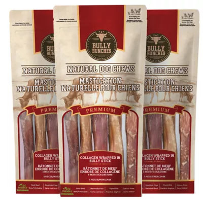 Bully Bunches - 6 Inch Champion Chew, 3 Packs, 5 count each - Image 1