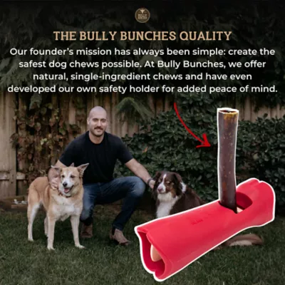 Bully Bunches - 6 Inch Braided Jerky Stick, 3 Packs, 4 count each - Image 6