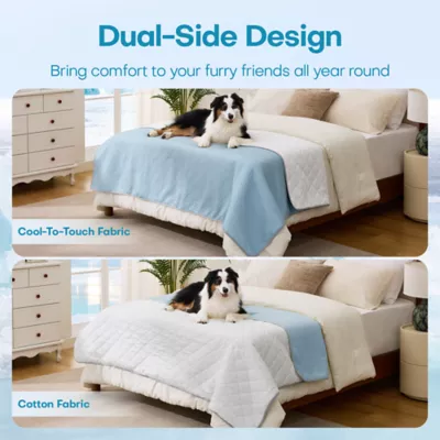 GOOPAWS Dual Cooling Dog Blanket, Cooling Pet Blanket for Dogs, 40 Inch - Image 4