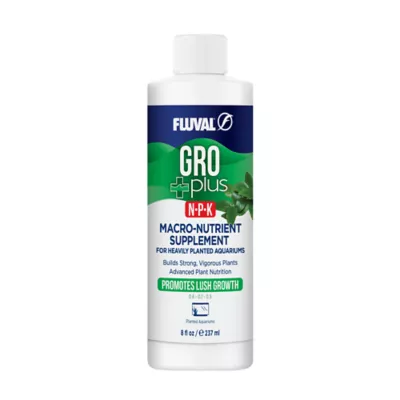 Fluval® GRO Plus N-P-K Macro Nutrient Supplement for Planted Fish Tank Aquariums - 8 fl oz - Image 1