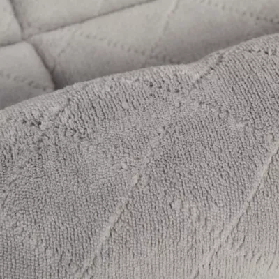 Midwest® QuietTime Deluxe Diamond Stitch Pet Bolster Bed, Machine Washable & Durable, Grey - Image 7