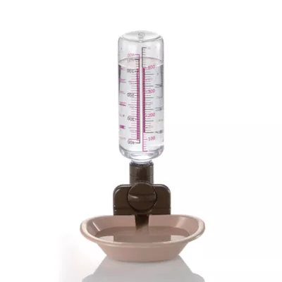 Richell Gravity Pet Rehydratoin Station W/ Attachable Bottle, Mount on Wire Gate, Pen, Or Crate - Image 2