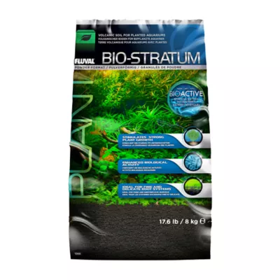 Fluval® Bio-Stratum - Fish Tank Aquarium Substrate - 4.4 lb / 2 kg - Image 1