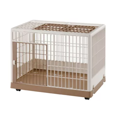 Richell Training Kennel For Dogs & Cats, Model PK-830 W/ Locking Sytsem & 2 Storage Trays - Image 1