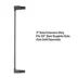 Midwest® Steel Pet Gate Extension For 29 Inch Tall Durable Gate, Lead-Free & Chew Proof, Graphite image thumbnail 2