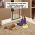 Midwest® Steel Pet Gate Extension For 29 Inch Tall Durable Gate, Lead-Free & Chew Proof, Graphite image thumbnail 4