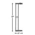 Midwest® Steel Pet Gate Extension For 29 Inch Tall Durable Gate, Lead-Free & Chew Proof, Graphite image thumbnail 3