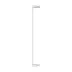Midwest® Steel Pet Gate Extension For 39 Inch Tall Durable Gate, Lead-Free & Chew Proof, White image thumbnail 1