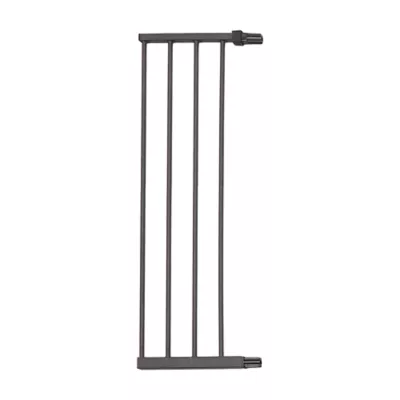 Midwest® Steel Pet Gate Extension For 39 Inch Tall Durable Gate, Lead-Free & Chew Proof, Graphite - Image 1