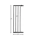 Midwest® Steel Pet Gate Extension For 39 Inch Tall Durable Gate, Lead-Free & Chew Proof, Graphite image thumbnail 3