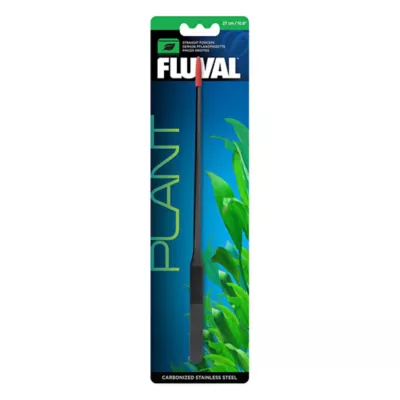 Fluval® Straight Forceps for Aquascaping and Plant Care - Carbonized Stainless Steel - 10.6 inches - Image 1