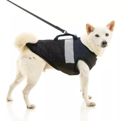 Gooby Bomber Dog Vest Lift Padded Support Harness with Lift Handle - Image 2