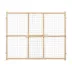 Midwest® Wire Mesh Pet Safety Gate W/ Wooden Gate, Expands 29-50 Inches Wide image thumbnail 1