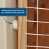 Midwest® Wire Mesh Pet Safety Gate W/ Wooden Gate, Expands 29-50 Inches Wide image thumbnail 5