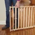 Miwest® Extra Wide Durable Wood Dog Gate, Stands 24" High, Expands 50-94 Inches image thumbnail 3