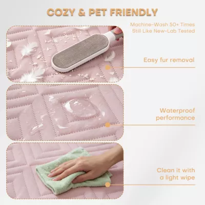 Jespet Dog Bed Cover, Replacement Pet Bed Cover for Dogs, 50 x 60 Inch - Image 3