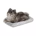 Midwest® QuietTime Deluxe Wave Bolster Bed For Pets, Machine Washable & Dryable, Gray image thumbnail 1
