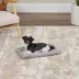 Midwest® QuietTime Deluxe Wave Bolster Bed For Pets, Machine Washable & Dryable, Gray image thumbnail 3