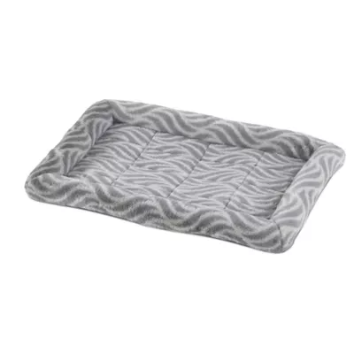 Midwest® QuietTime Deluxe Wave Bolster Bed For Pets, Machine Washable & Dryable, Gray - Image 2